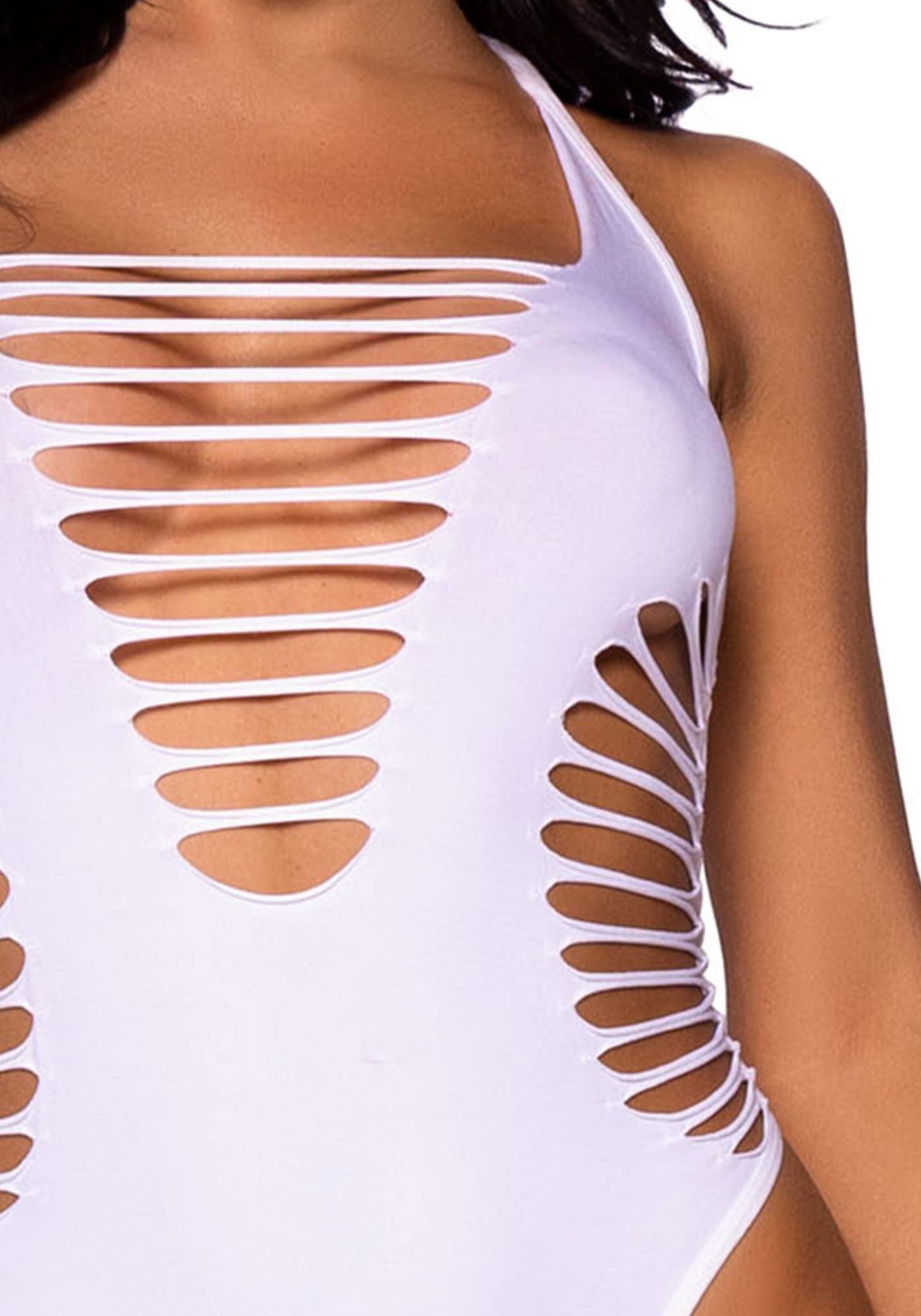 Seamless Shredded Racer Back T