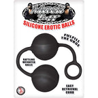 Nasstoys Mack Tuff Silicone Erotic Balls, Black, 4.25 Ounce