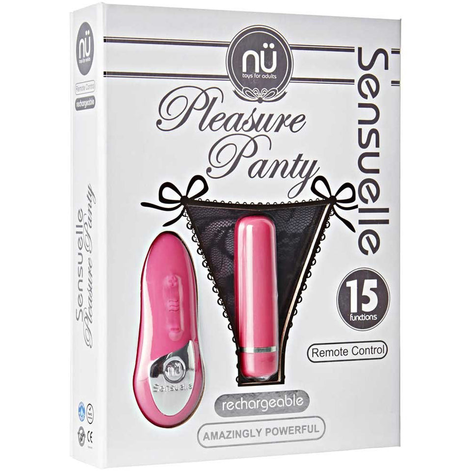 Nu Sensuelle Pleasure Panty Remote Control, Pink