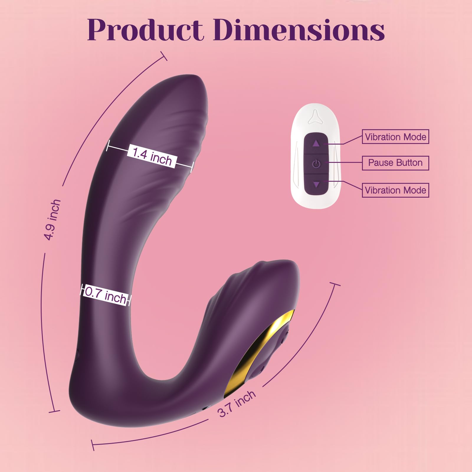Tracy'S Dog Wearable Clitoral G Spot Vibrator, Remote Control Adult Sex Toys For Women Couple, Powerful Quiet Panty Vibrators, F