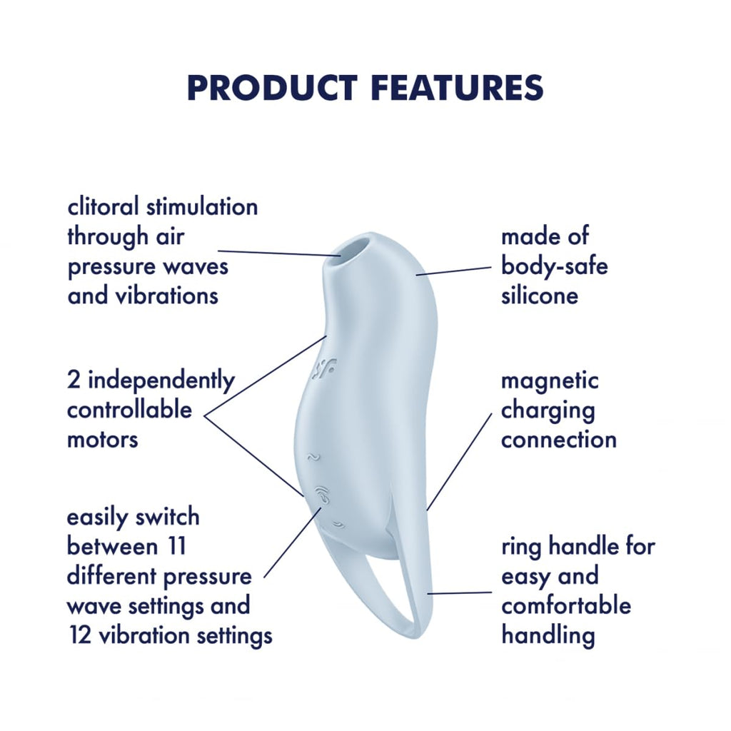 Satisfyer Pocket Pro 1-Blue