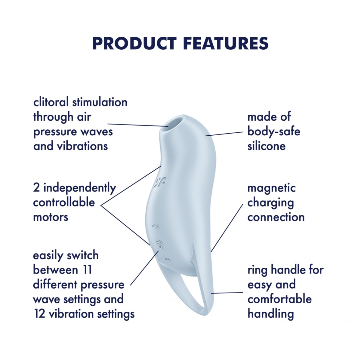 Satisfyer Pocket Pro 1-Blue