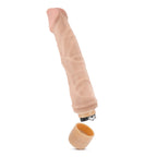 Blush Dr Skin Vibe 6 - Real Feel 8.75 Inch Long Realistic Vibrating Dildo - 1.75 Inch Thick - IPX7 Waterproof - Soft Body Safe M