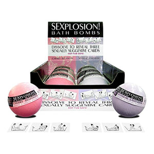 Sexplosion Bath Bombs 6Pk Poly Bag