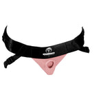 SpareParts Joque double strap Harness  Light Pink Size B  Belt 3565inch hips