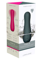 Jimmy Jane Form 4 Waterproof Rechargeable Vibrator, Slate