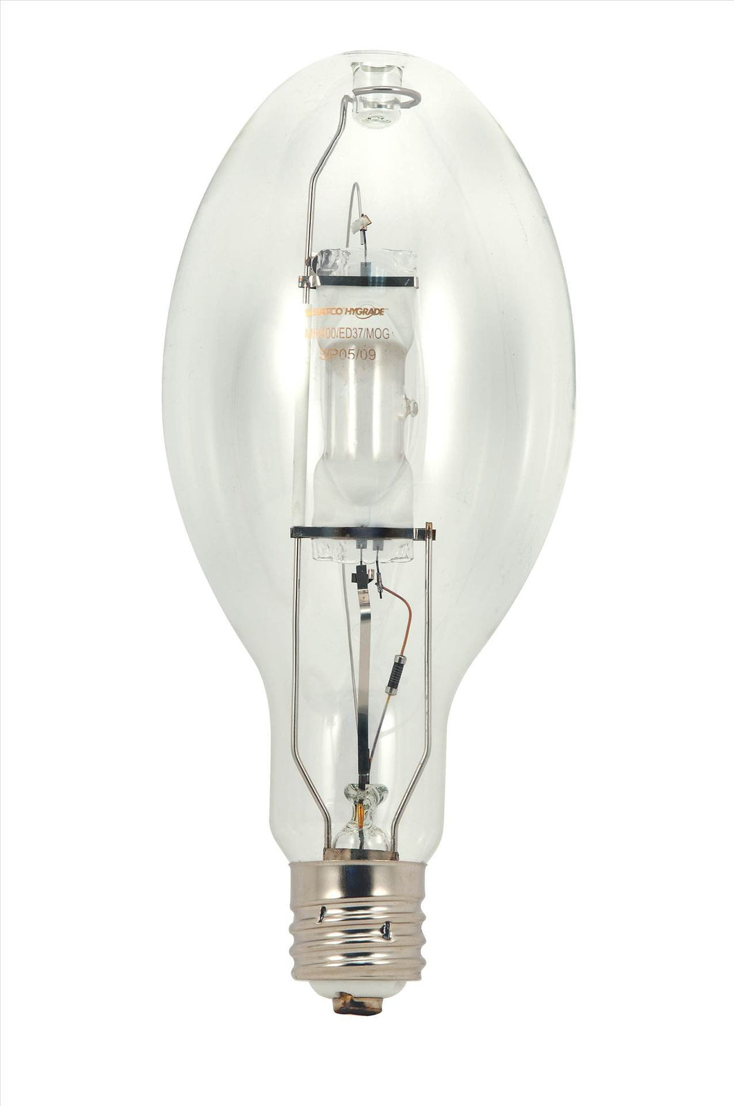 Satco S5831 4200K 250-Watt Clear Universal Mount Mogul Base Bt28 Metal Halide Lamp