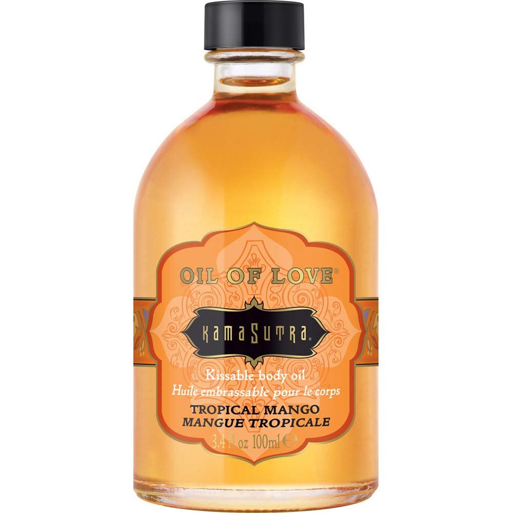 Kama Sutra Oil Of Love, Tropical Mango, 3.4 Ounces