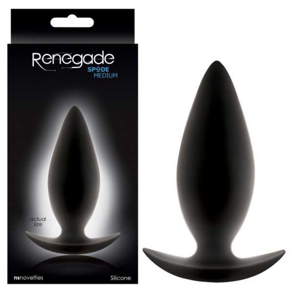 Ns Novelties Renegade Spades Plug, Medium, 3.6 Ounce