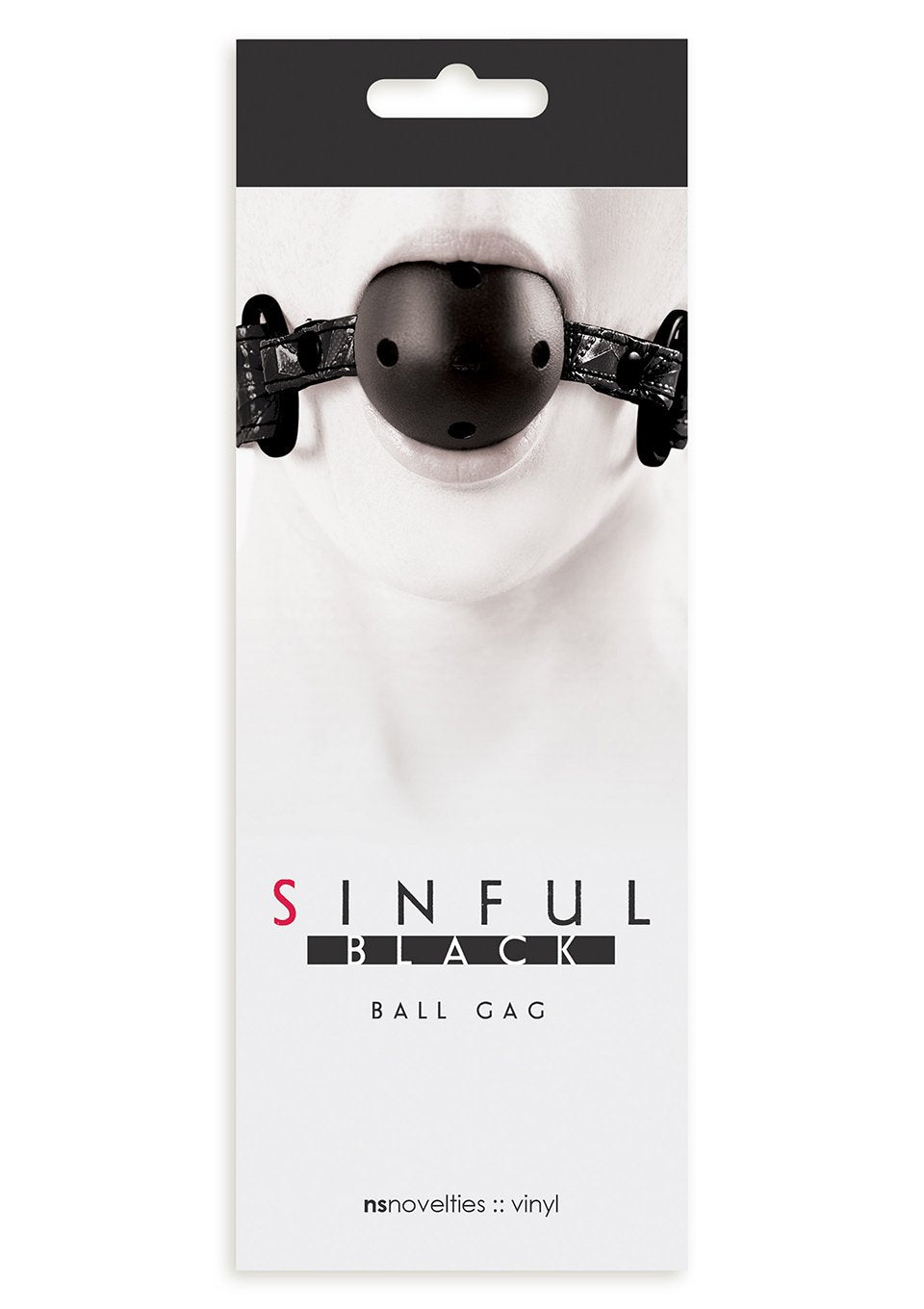 Sinful Ball Gag, Black