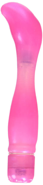 California Exotics Pleasure Softee G Spot Curve Vibrator, Pink