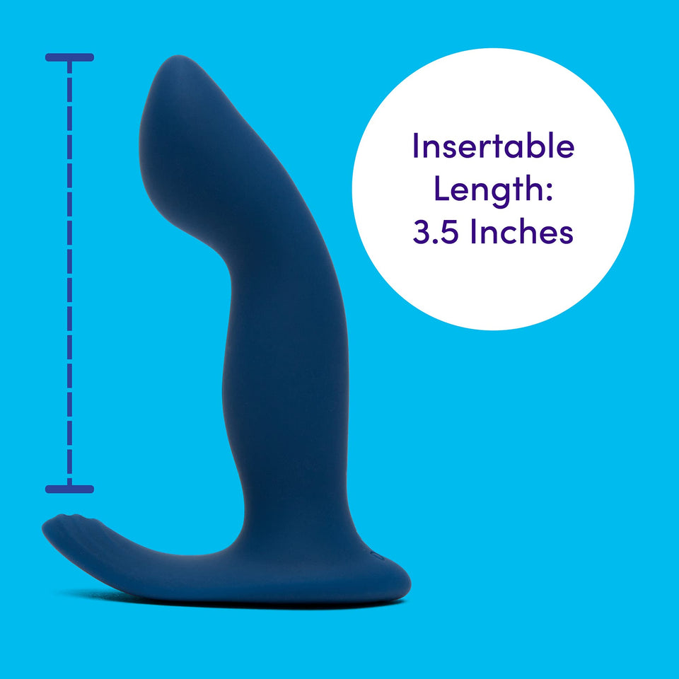Lovehoney Ignite Vibrating Prostate Massager | 20 Function Silicone Anal Vibrator Adult Sex Toy for Men | Waterproof Butt Plug S