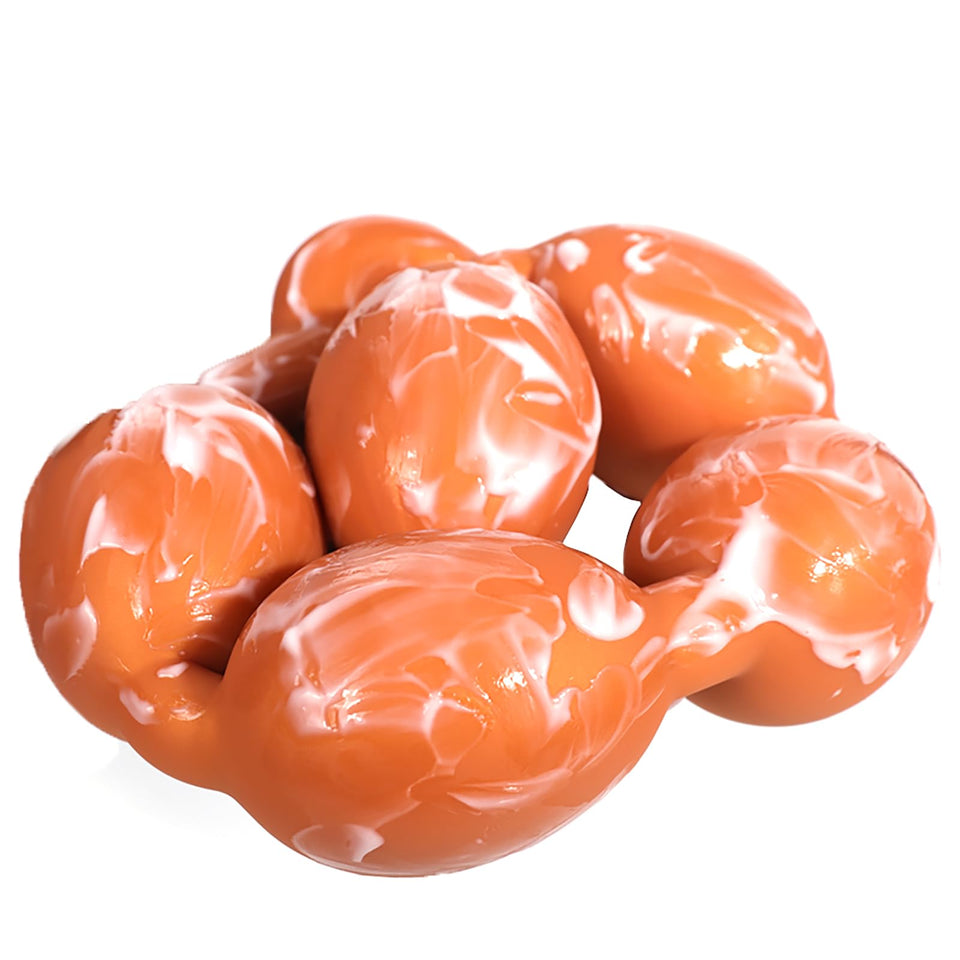 SUILEE 15.75 Inch Eggs Shape Pull Beads Prostate Massage Liquid Silicone Toy, Extra Long Anal Plug Adult Sex Toys for Women and