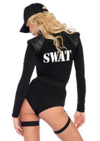 5Pc.Swat Team Babe,Bodysuit,Be