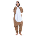 Wishliker Adult Sloth Onesie Animal Pajamas Halloween Cosplay Costume Women Men One Piece