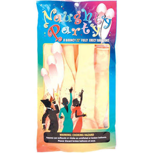 Naughty Penis Balloons Flesh 8
