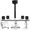 BDSM Toys Sex Restraints - Versatile Neck to Wrist BDSM Kit with Spreader Bar Couples Sex Toys, Adjustable Handcuffs Ankle Cuffs