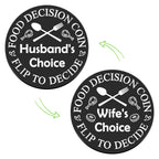 Husband Wife Gift Food Decision Coin Gift Valentines Day Anniversary Birthday Gift for Couple Women Men Gift for Couple Husband