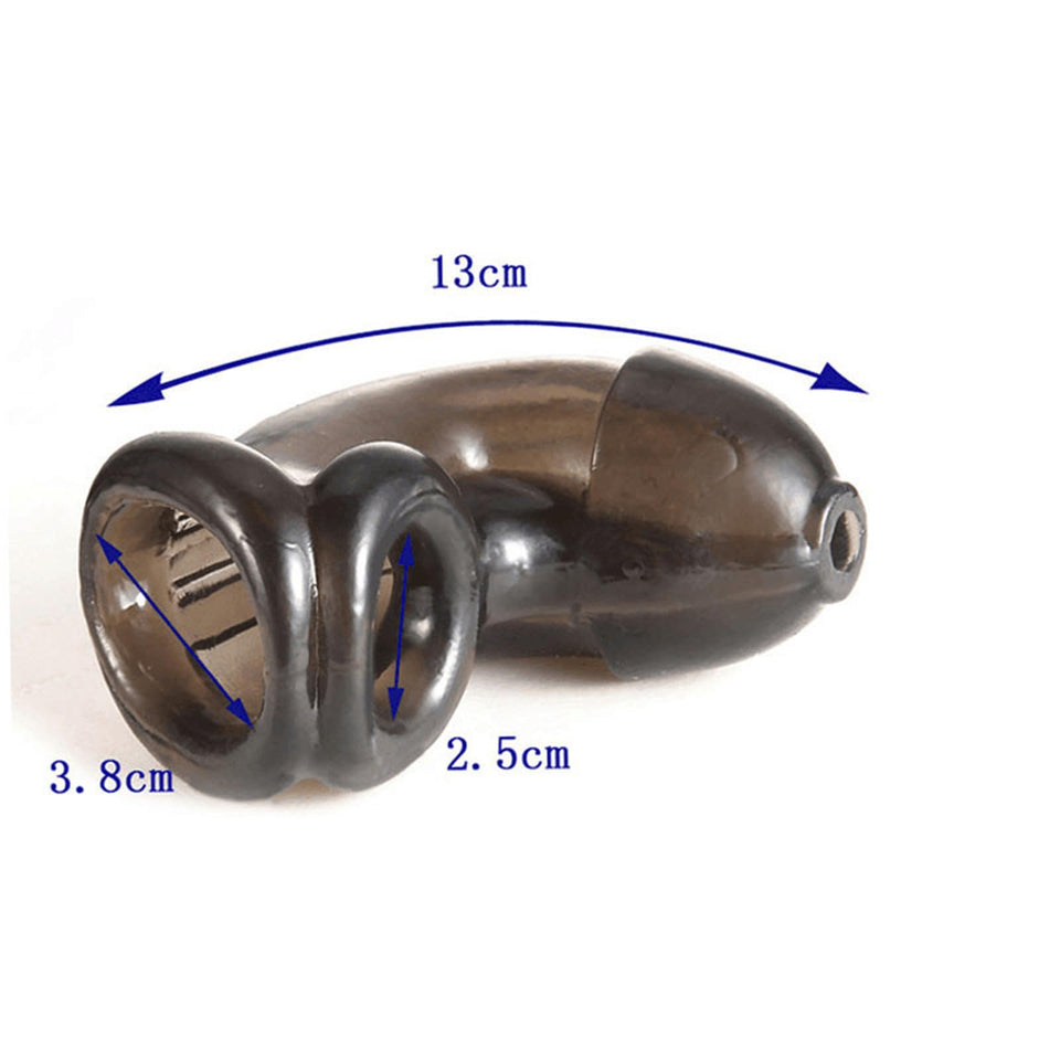 Metal Hollow Anal Plug Enema Soft Chastity Cage Chastity Lock Adjustable Mouth Plug Sm Set Adult Sex Toy