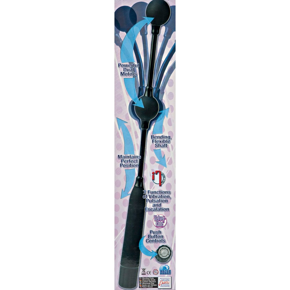 California Exotic Novelties 7 Function Power Duo Balls, Black
