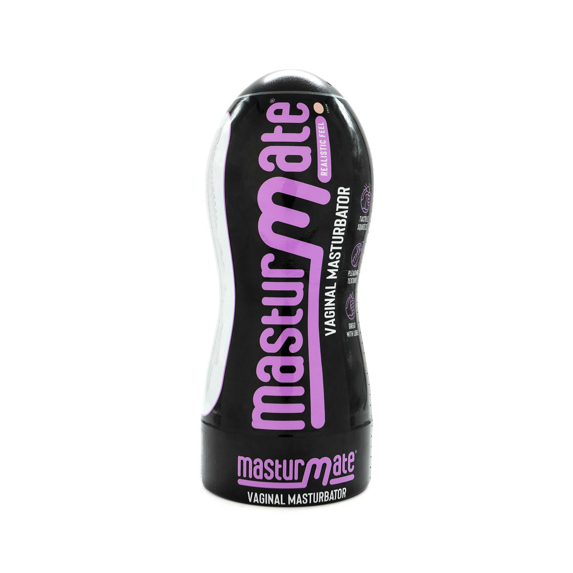 Masturmate Realistic Feel Male Stroker - Vagina - Cream