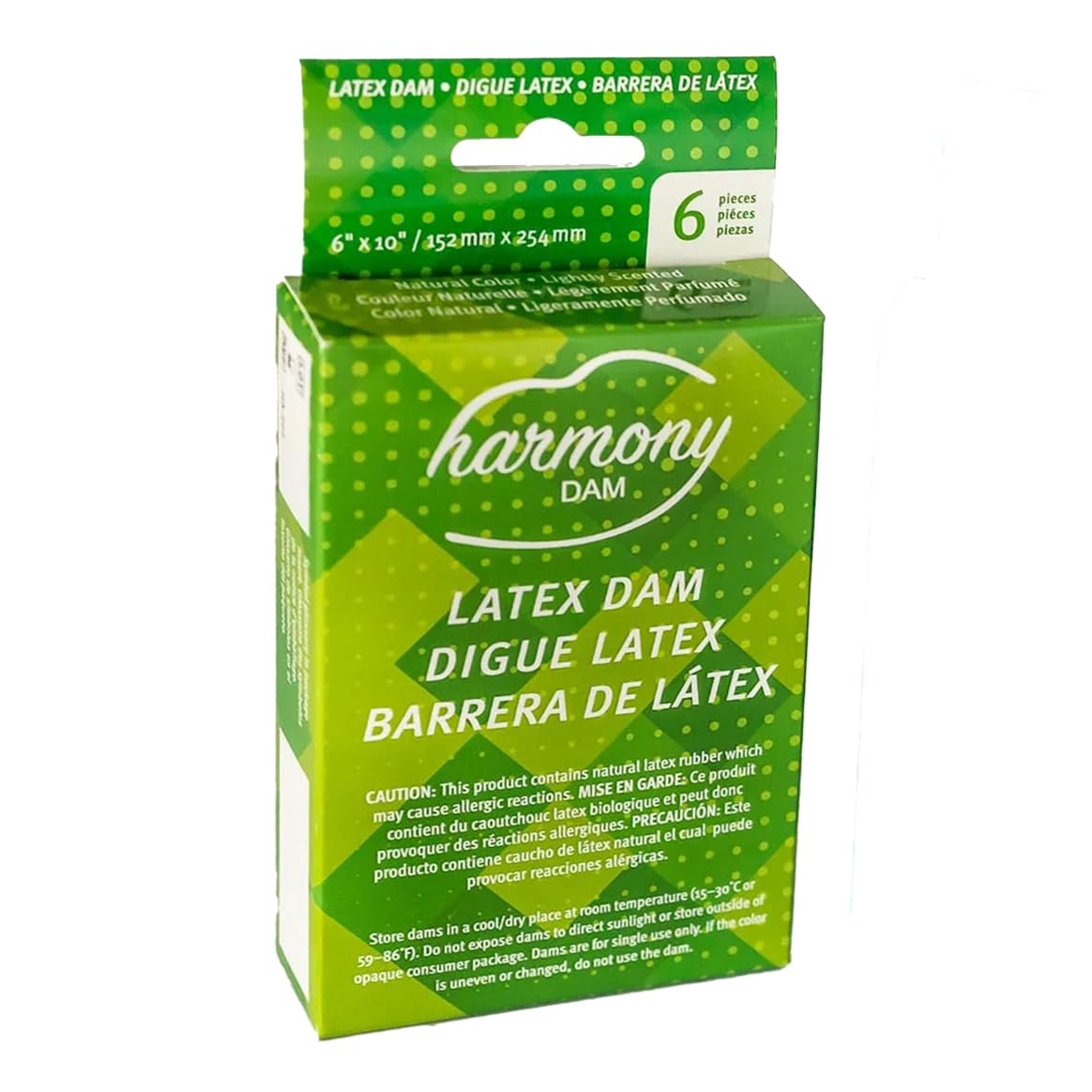 Harmony Latex Dam 6 Count