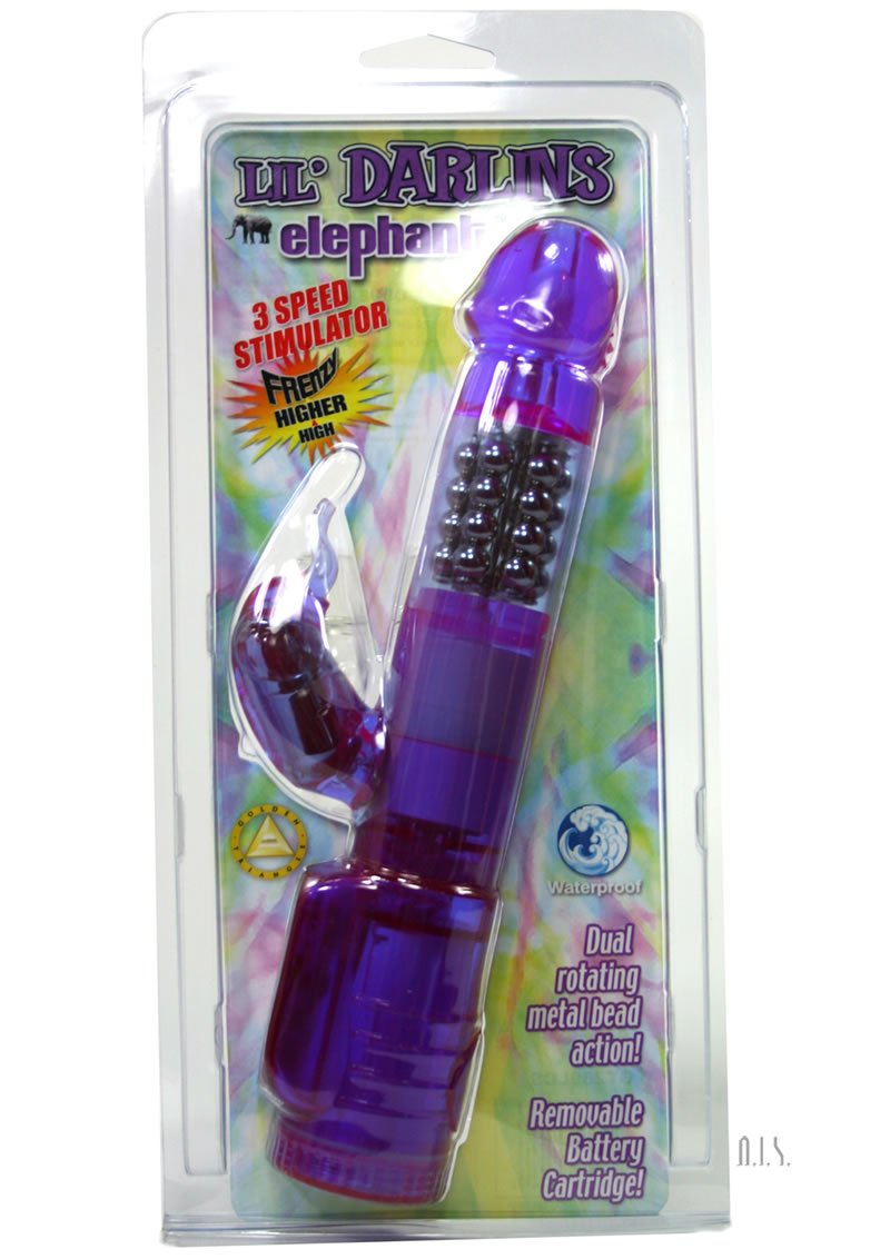 Golden Triangle Lil Darlins Waterproof Rabbit Vibrator, Pink