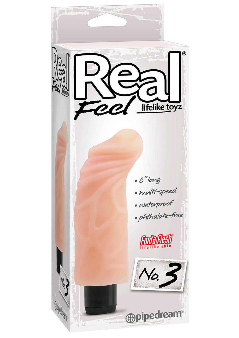 Pipedream Real Feel #3, 6''