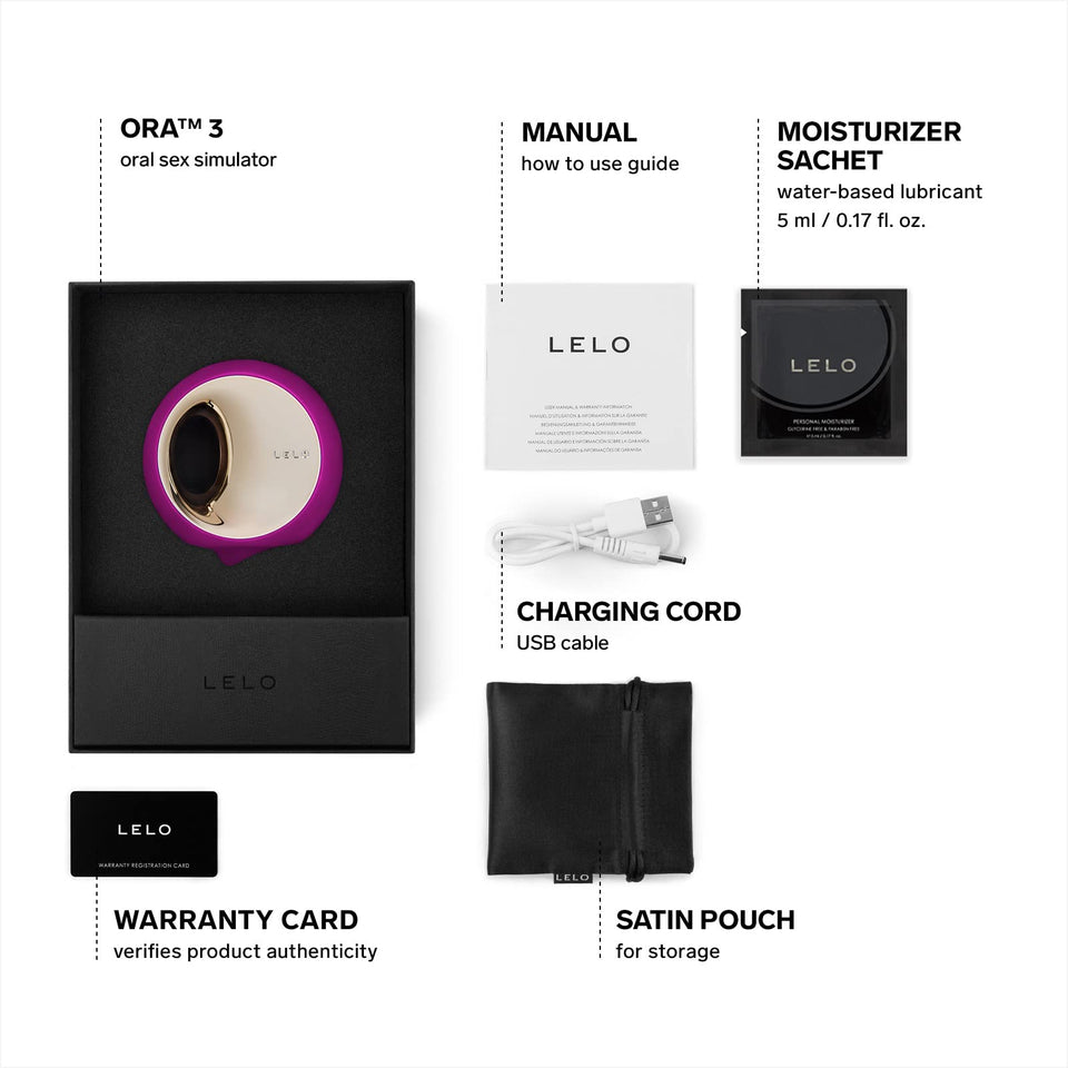 Lelo Ora 3 Deep Rose (Net)