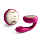 Lelo Ida The World'S First Rotating And Vibrating Remote-Controlled Couples' Vibrator, Cerise