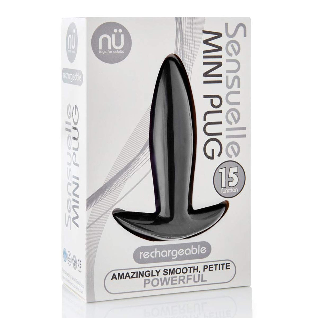 Novel Creations Sensuelle Mini Plug, Black