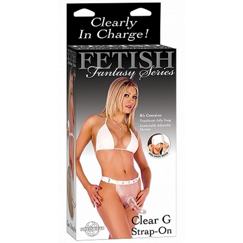 Fetish Fantasy Clear G Strap On, Clear