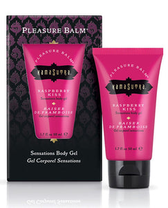 Pleasure Balm Sensations Body Gel - Raspberry Kiss - 1.7 Fl. Oz.