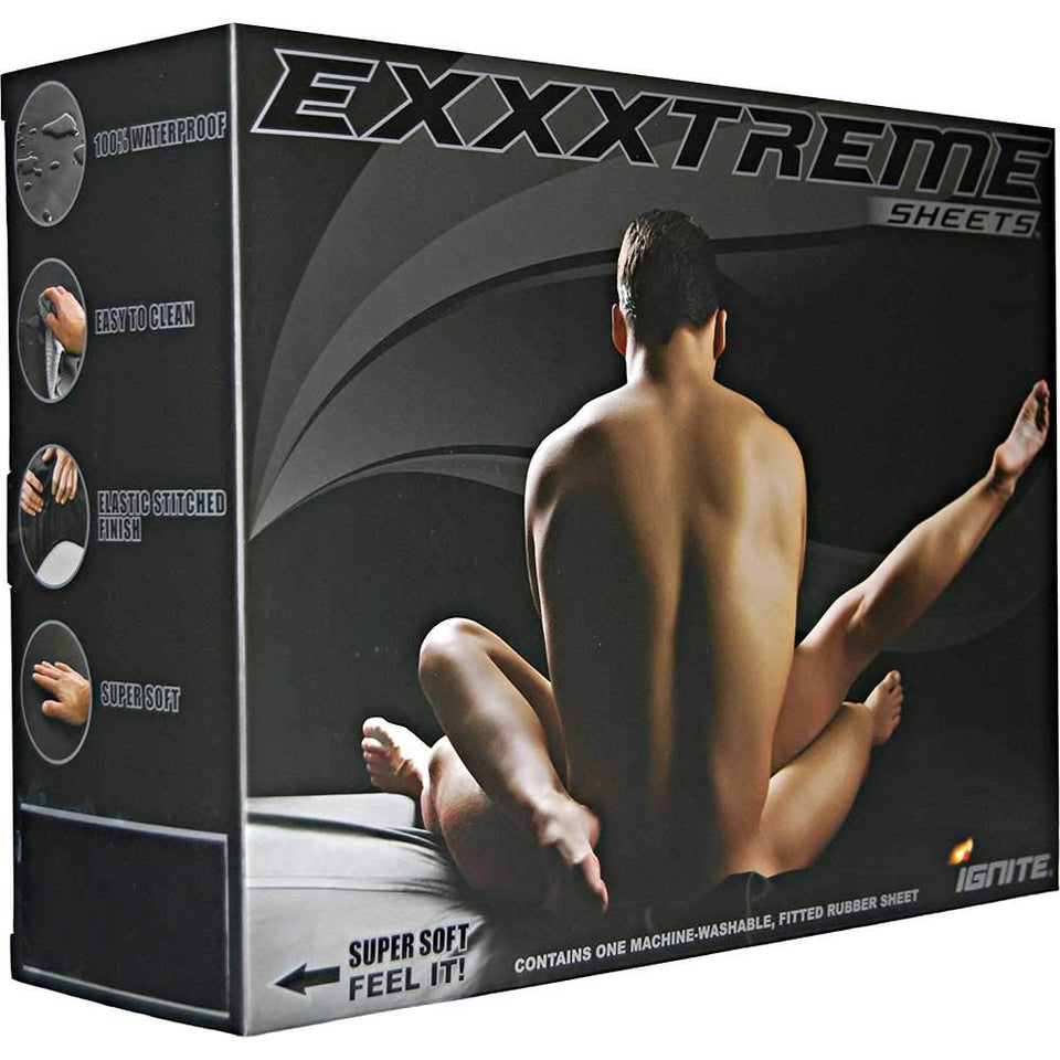 Exxxtreme Sheets - California King Size - Black