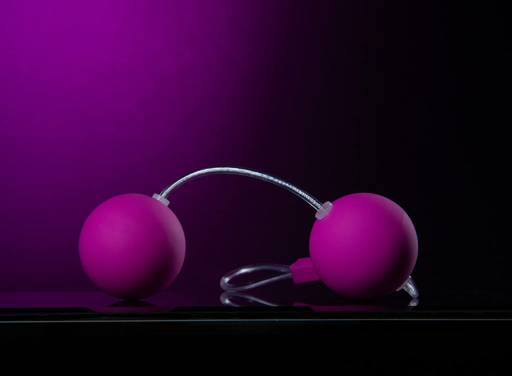 Smooth Silver Ben Wa Balls - Kegel Exercisers - Pelvic Floor Exercise - Vaginal Fitness