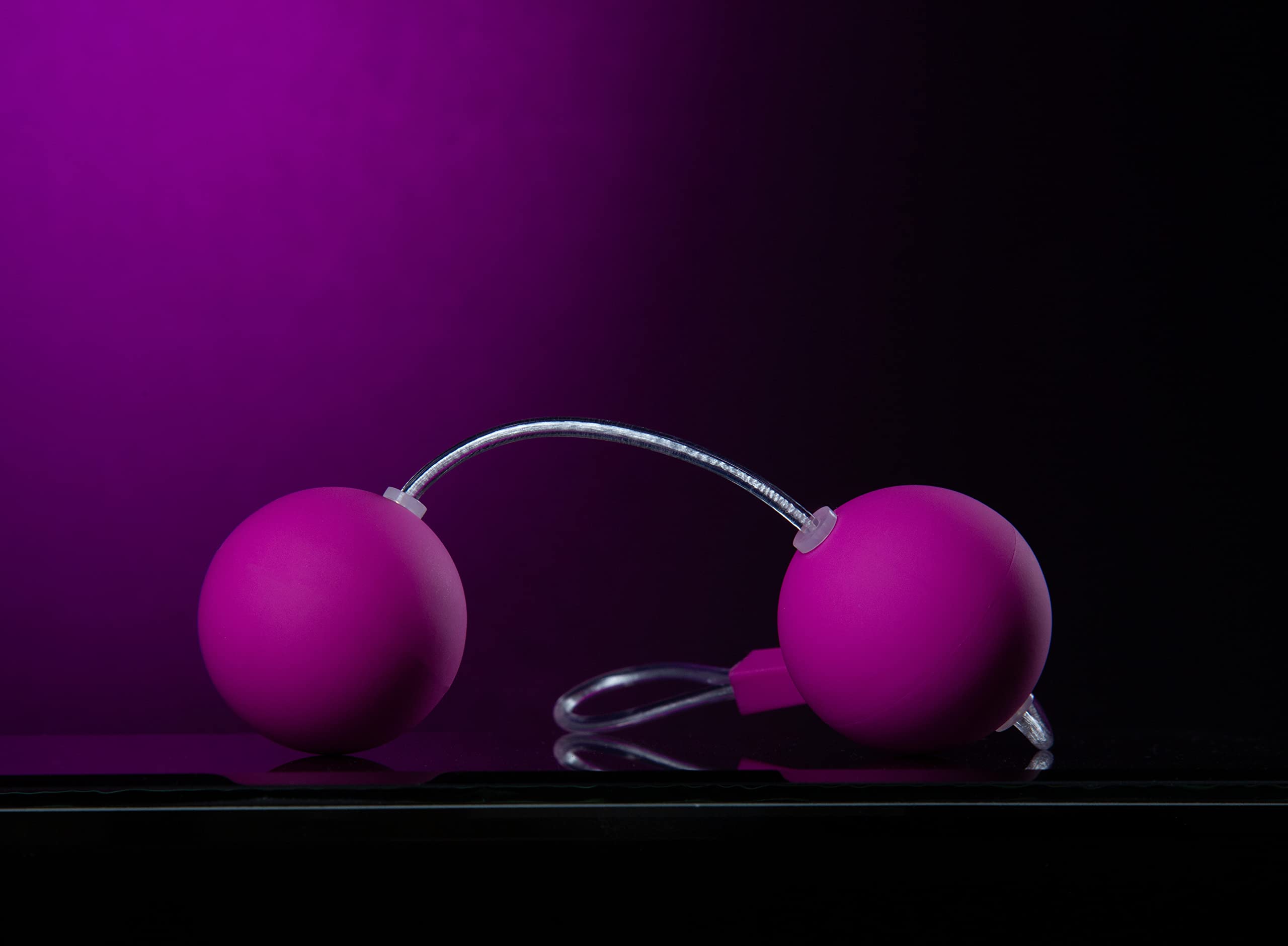 Smooth Silver Ben Wa Balls - Kegel Exercisers - Pelvic Floor Exercise - Vaginal Fitness