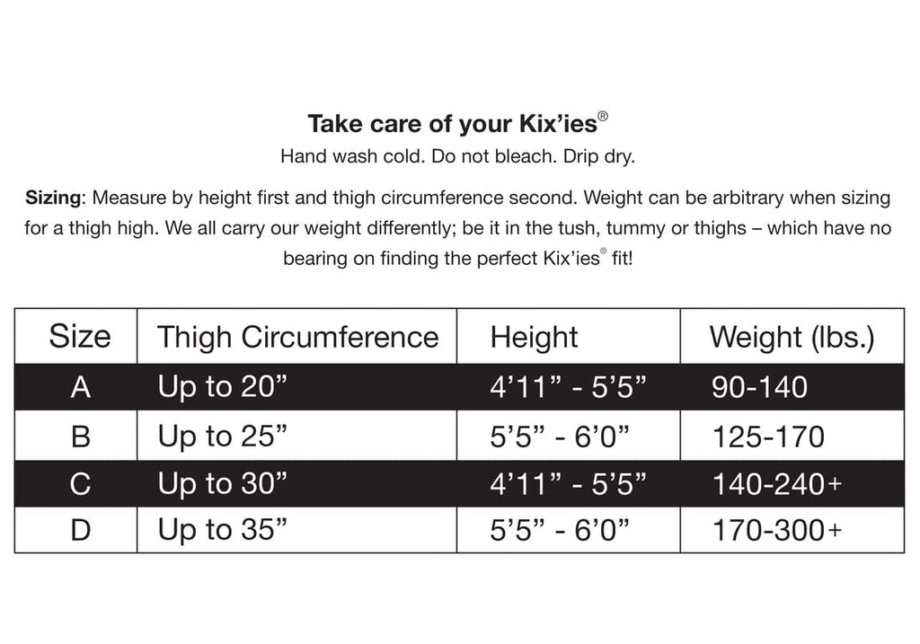 Kixies Tiffany Black Diamond Size D