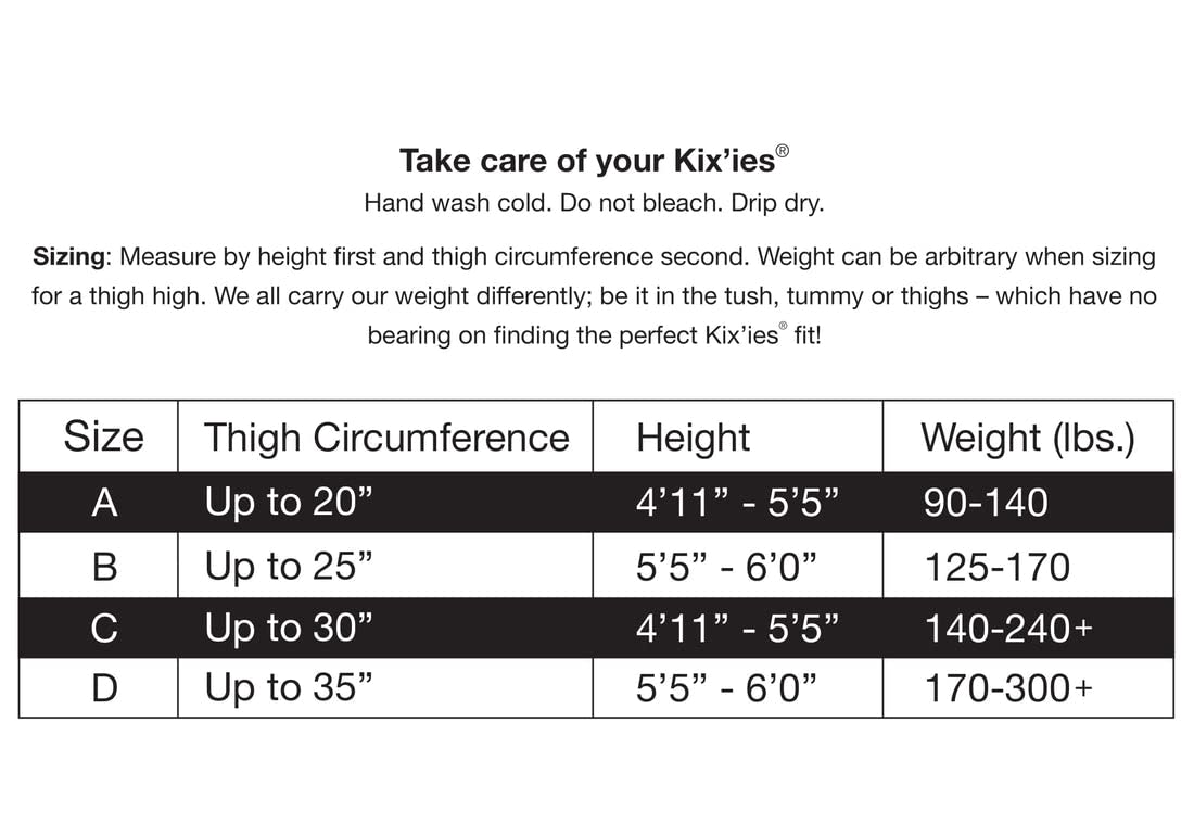 Kixies Tiffany Black Diamond Size D