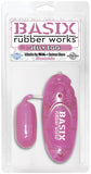 Basix Rubber Jelly Egg - Pink