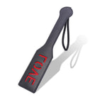 alisikee Love Spanking Paddle for Adult Sex Toys, Faux Leather Bondage Sexual Paddles BDSM Set