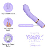 Pillow Talk Racy Mini Vibrator, Flexible For Optimal G-Spot Stimulation, Incremental Speed Control For Precise Power With Swarov