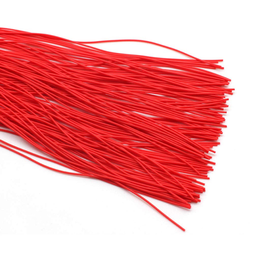 Rubber Sex Flogger Whip - SMspade Beginners Super Soft 15 Inch Flogger Whip for Sex Adult (Red)