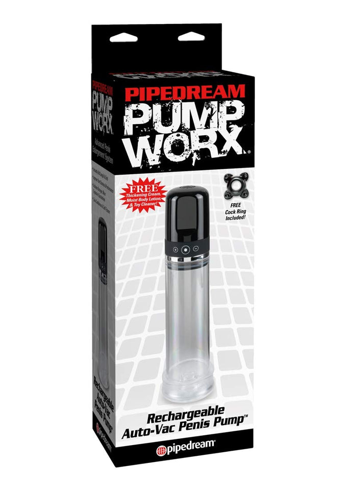 Pump Worx Recharg Auto-Vac Penis Pump