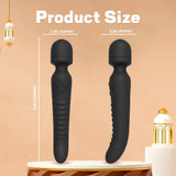 G Spot Vibrator, Vibrator Wand Clitoral Stimulator with Heating Function and Mini Vibrating Ball for Clitoris, G-spot Stimulatio