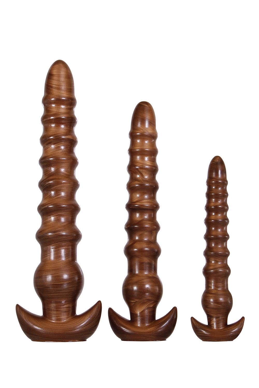 Evolved Twisted Love Butt Plug Set/3 Gol