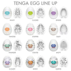 Tenga Egg-Vp6(1) Easy Beat Egg Portable Male Masturbator Variety Pack, 6 Pack