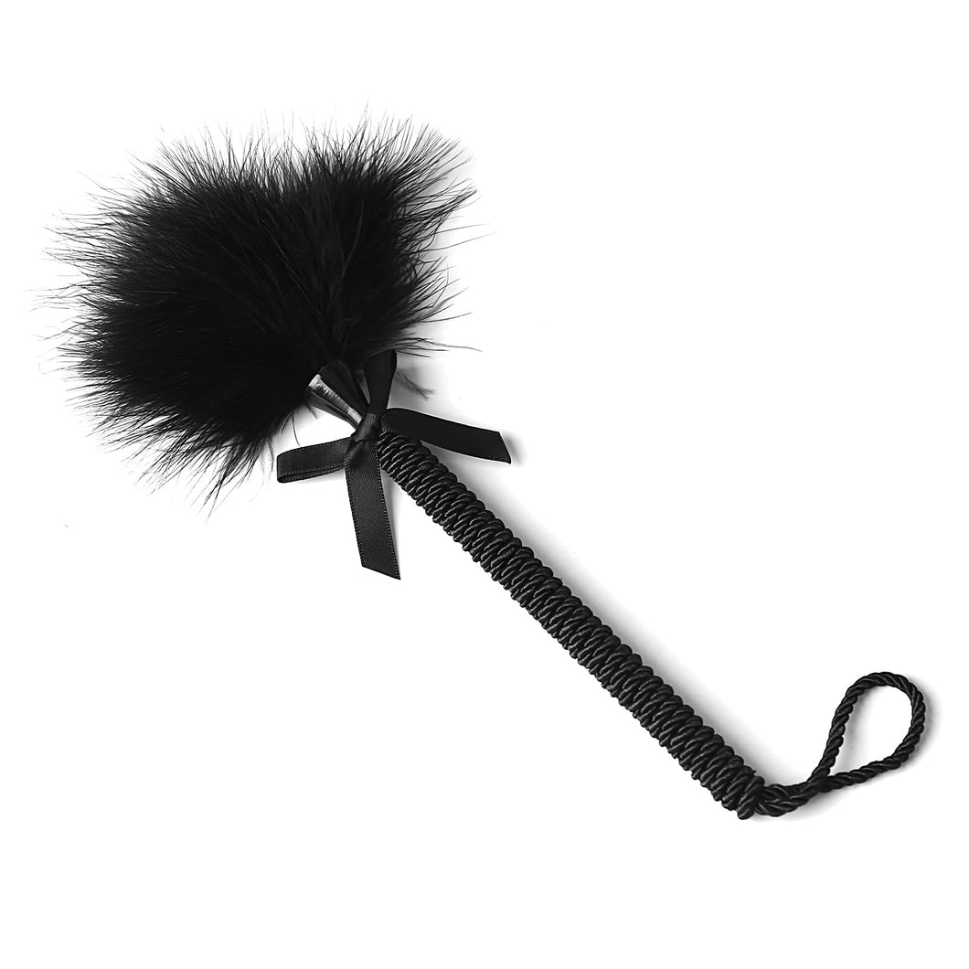 Sex Feather SM Feather Ticklers Spanking &Teasing Sexy Multifunctional Feathers Accessories SM Flirting Feather Black