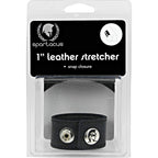 Spartacus Ball Stretcher With Snaps, Black, 1 Inch