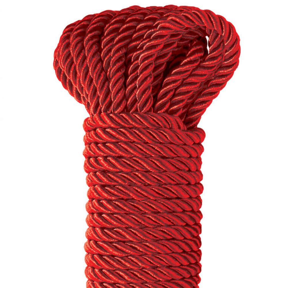 Pipedream Products Fetish Fantasy Series Deluxe Silky Rope, Red