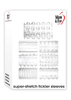 Adam & Eve Toys Super Stretch Tickler Sleeves